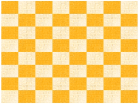 三崩し市松模様の壁紙　黄色　白 三崩し模様,市松模様,壁紙,背景,ポストカード,柄,パターン,和風,和柄,縁起のイラスト素材