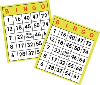 ビンゴカード ビンゴカード,ビンゴ,ビンゴゲーム,ビンゴ大会,忘年会,パーティー,カード,ゲーム,文字,お楽しみのイラスト素材