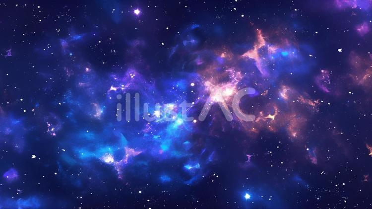 宇宙銀河2 宇宙,青,天体のイラスト素材