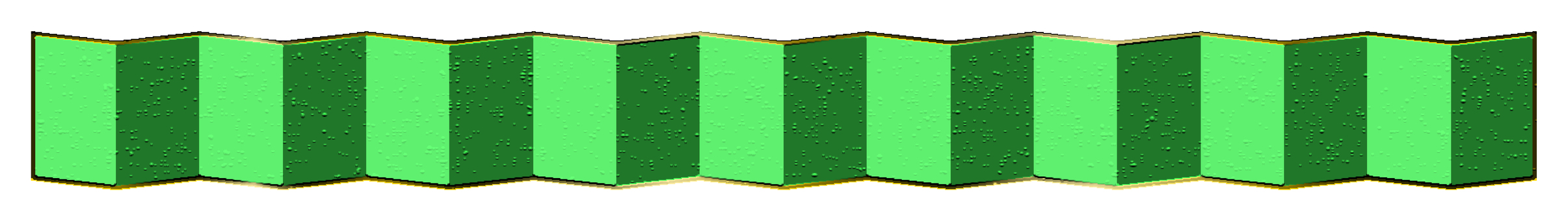 屏風のような和風のテロップベース（緑） テロップベース,テロップ,枠,フレーム,シンプル,横長,タイトル,おしゃれ,かわいい,縁取りのイラスト素材