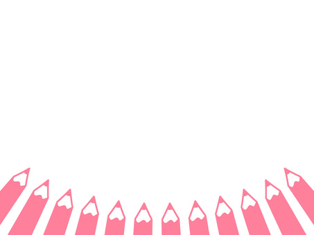 勉強・メッセージに使えるかわいい鉛筆背景 勉強・メッセージに使えるかわいい鉛筆背景 背景,鉛筆,フレーム,ペン,飾り罫,ピンク,かわいい,飾り枠,文房具,学校のイラスト素材