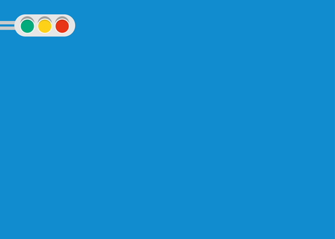 信号機のある背景