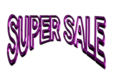 SUPER SALE　文字　ピンク 　 supersale,ス−パ−セ−ル,文字,チラシ,pop,メタリック,ピンク,背景なしのイラスト素材