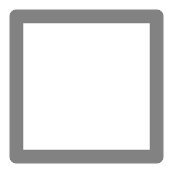 グレーのスクエアマーク グレー,灰色,ダークグレー,モノクロ,モノトーン,シンプル,四角,スクエア,フレーム,枠のイラスト素材