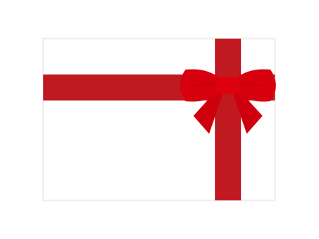 Rectangular gift in front (white), JPG, PNG and AI Rectangular gift in front (white), , JPG, PNG and AI