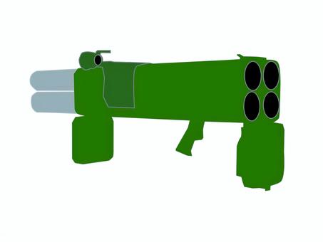 4連ロケットランチャーイラスト 4連ロケットランチャー,武器,兵器,危険,戦争,紛争,白背景,白バック,ベクター,ラスターのイラスト素材