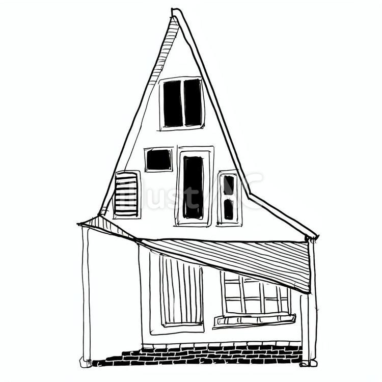建物 住宅,イラスト,家のイラスト素材