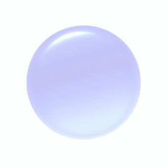 紫の丸のイラスト ボタン,球体,立体ボタン,フレーム,パープル,紫,淡色,パステル,丸,3dのイラスト素材