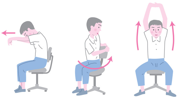 Illustration, stretch, movement, gymnastics, 