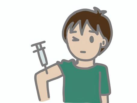 Boy to be vaccinated, JPG and PNG Boy to be vaccinated, vaccination, injection, hospital, JPG and PNG