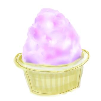 ふわふわいちごかき氷（ゴールドカップ）