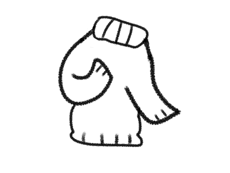 タートルネック タートルネック,手描き,セーター,ファッション,アパレルのイラスト素材