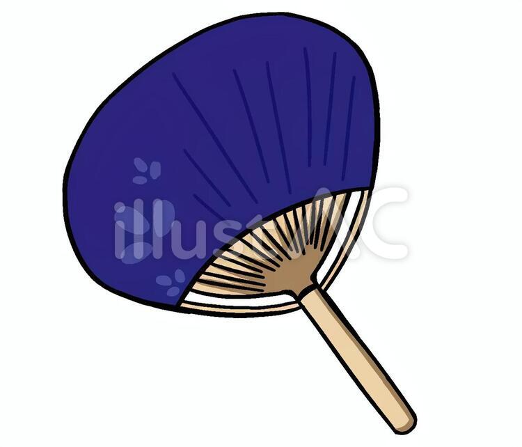 うちわ うちわ,団扇,風のイラスト素材