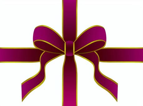 Illustration, mature, present, ribbon, 