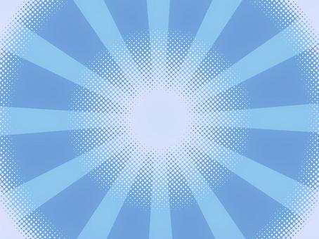 カラーハーフトーン・サンバースト背景03 サンバースト,カラーハーフトーン,ドット,水玉,背景,広告,チラシ,バナー,ハガキ,メッセージカードのイラスト素材