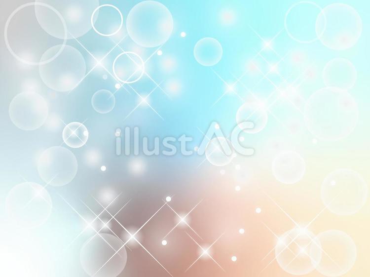 泡と光のきらきらしたファンタジー背景 きらきら,背景,壁紙のイラスト素材