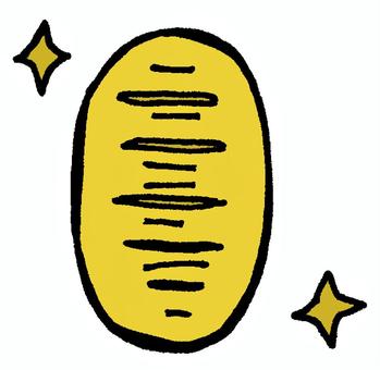 大判小判 大判,小判,金,金貨,高価,価値,キラキラ,江戸時代,輝き,金色のイラスト素材