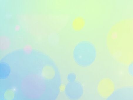 カラフルな丸のイラスト 丸,青,黄色,ぼかし,重なり,爽やか,明るい,背景のイラスト素材