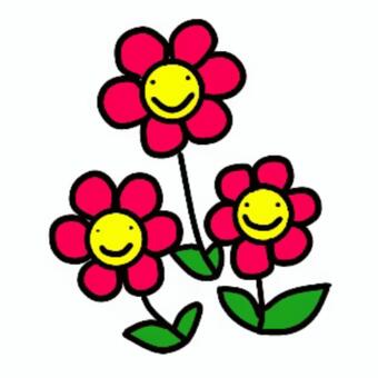Illustration, flores, flor, hana, 