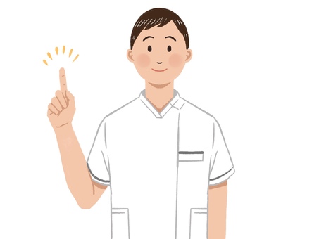 Illustration, health care workers, nurse, white, 