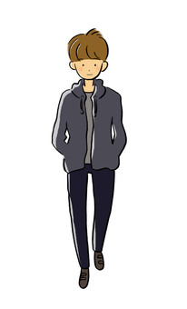 Illustration, male, people, a man, 