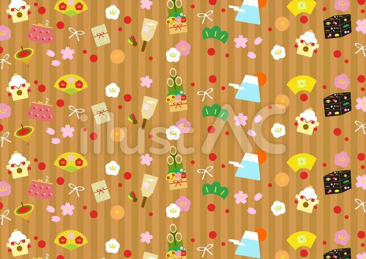 お正月　新年 お正月,新年,ニューイヤーのイラスト素材
