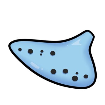 オカリナ オカリナ,楽器,笛,文化,演奏,イラスト,アイテム,かわいいのイラスト素材