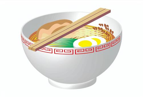 Illustration of ramen, ramen, noodles, food, JPG, PNG and AI