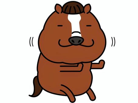 Illustration, horse, rejection, turn down, 