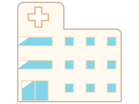 Illustration, hospital, building, appearance, 