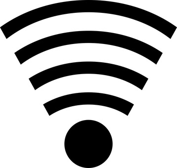 icon 8-3, mobile phone, radio waves, icon, JPG and PNG