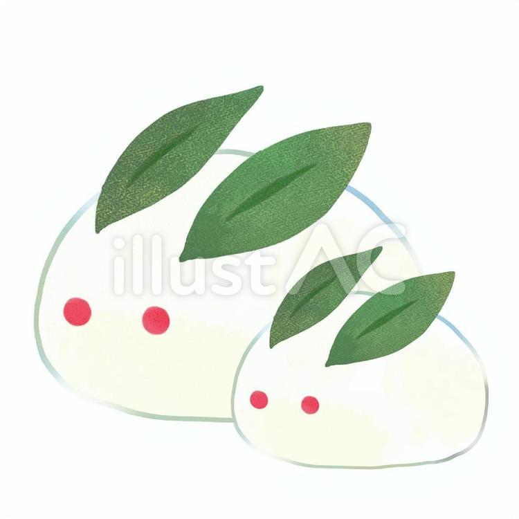 雪うさぎイラスト親子イラスト No 無料イラストなら イラストac