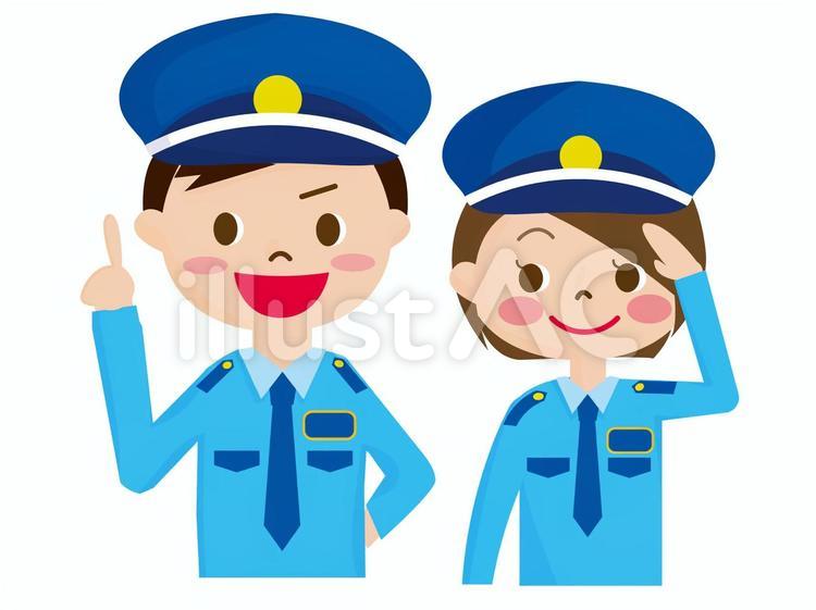 警備員_1イラスト - No: 761860｜無料イラスト・フリー素材なら「イラストAC」