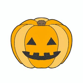 ジャックオランタン　オレンジ