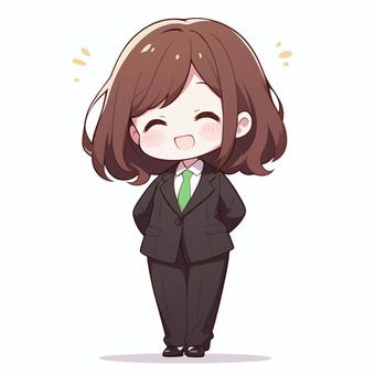 Suit women (trousers) α5, people, female, cute, JPG and PNG