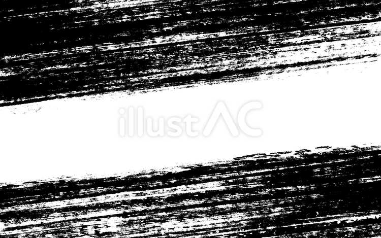 狭い斜線フレーム1（黒） 斜線,かすれ,効果のイラスト素材