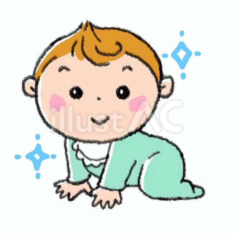 赤ちゃん 赤ちゃん,乳児,子供のイラスト素材