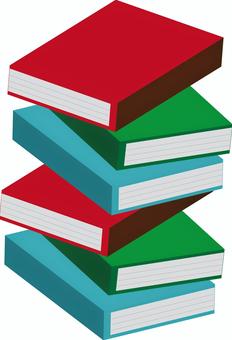 積み上げられた本 本,アイコン,読書,書籍,書類,文書,小説,電子書籍,book,調べるのイラスト素材