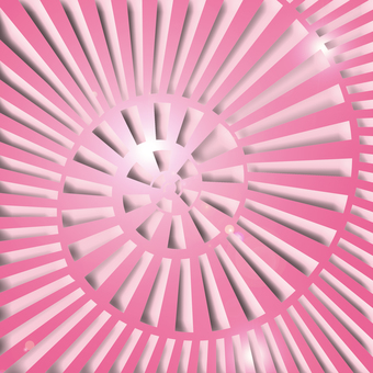 Illustration, radiation, geometry, abstract, 