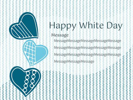 White day frame-blue heart, blue, heart, white day, JPG, PNG and EPS