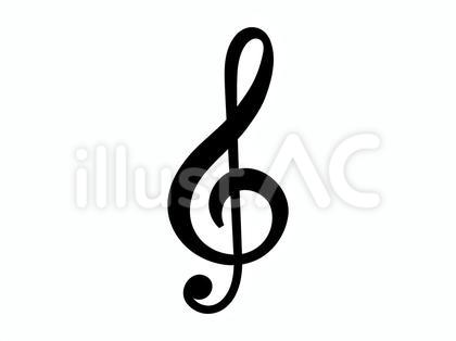 ト音記号のアイコン