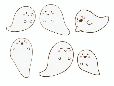 おばけのイラストセット