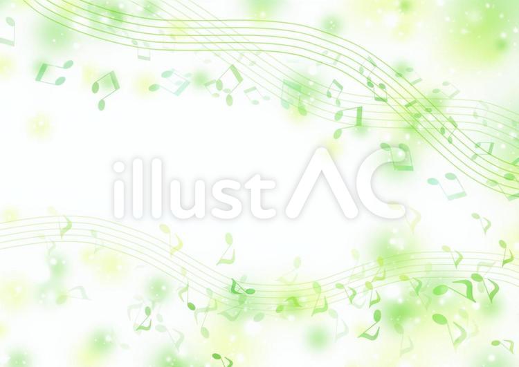 音符背景イラスト No 無料イラストなら イラストac
