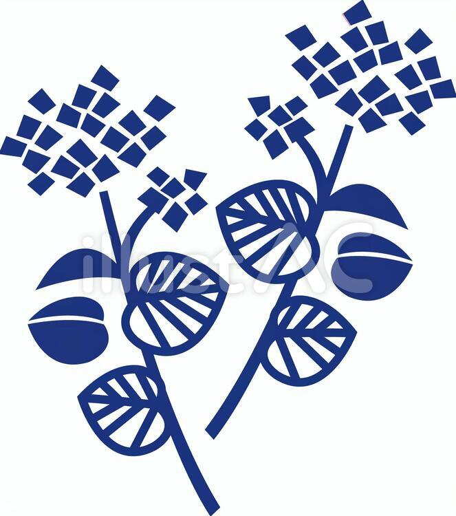 そばの花1C そば,蕎麦の花,蕎麦のイラスト素材