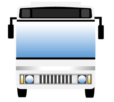 路線バス5 路線バス,乗合バス,バス,正面,ビジネス,ユニーク,オリジナル,車,乗り物,働くのイラスト素材