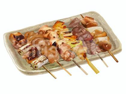 焼き鳥6本(A1)