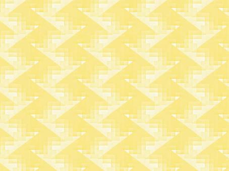 黄色の抽象的な幾何学模様の壁紙-340