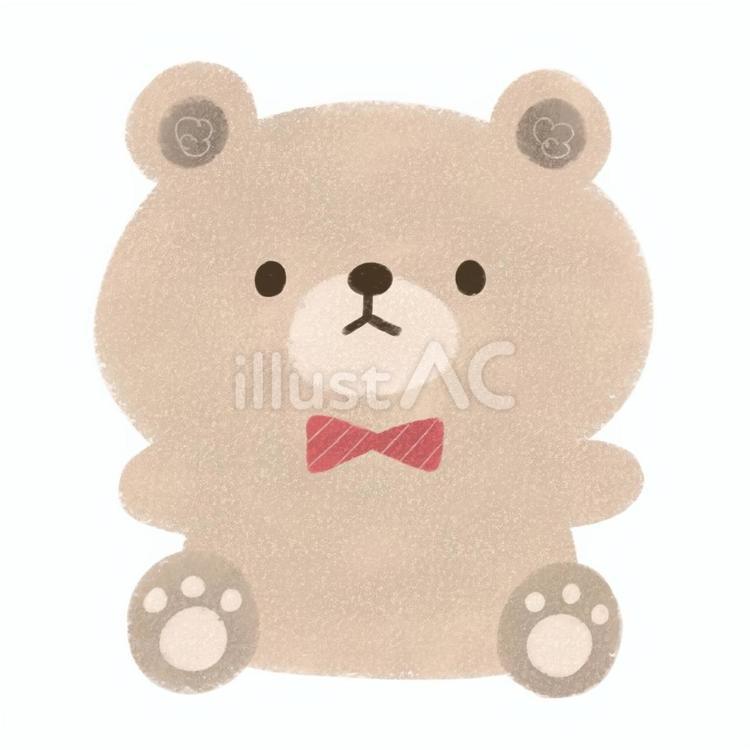 くまのぬいぐるみ くま,ぬいぐるみ,イラストのイラスト素材