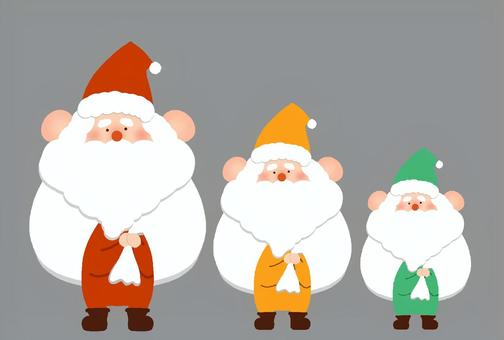 Illustration, merrychristmas, christmas, santa claus, 