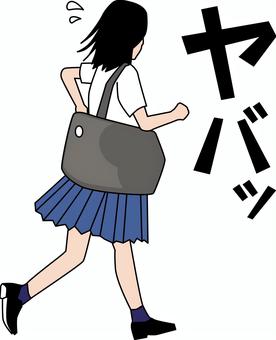 急ぐ走る  急ぐ走る  急ぐ,走る,遅刻のイラスト素材